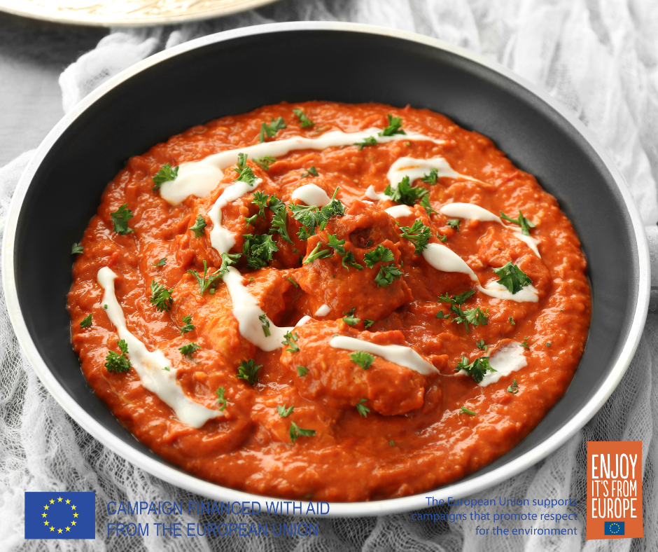 Murgh Makhani with European Corinthian black raisins